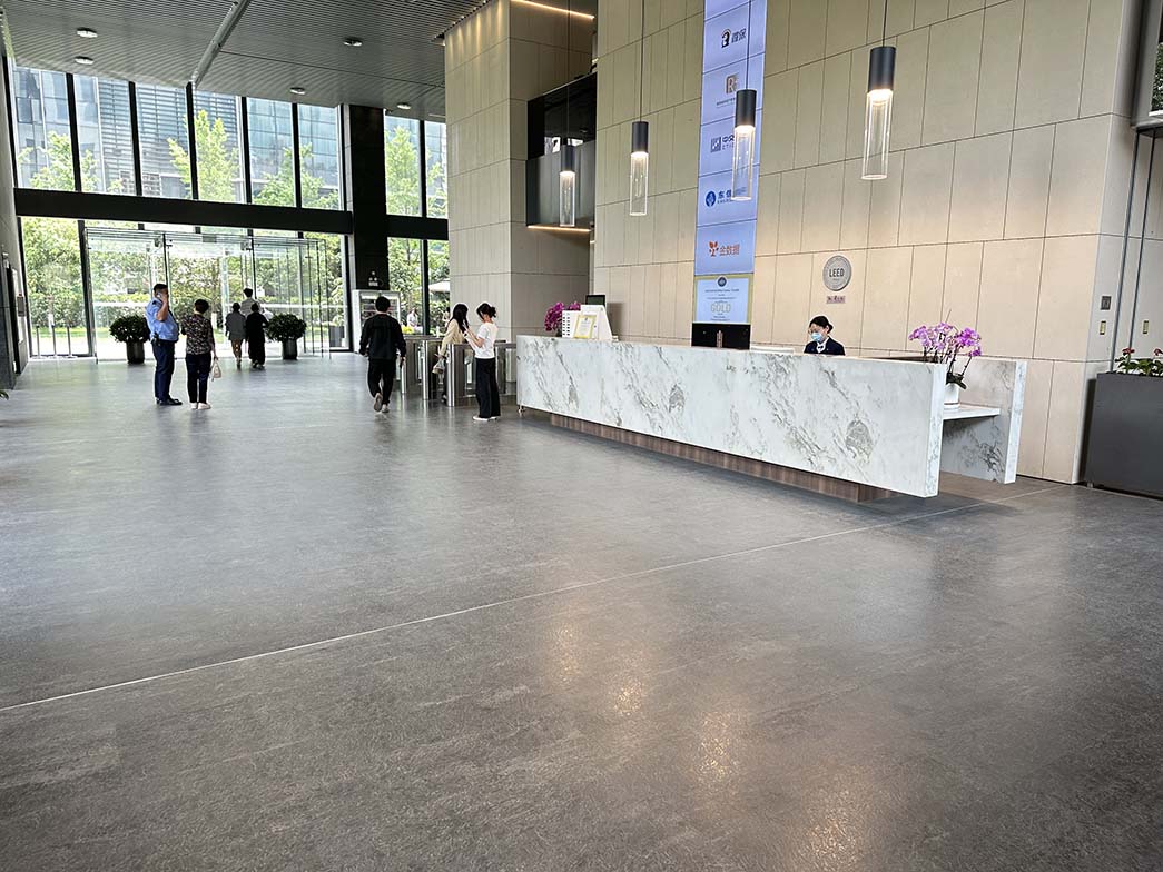 photo thumbnail of the nora rubber flooring project at Huicheng International Tower